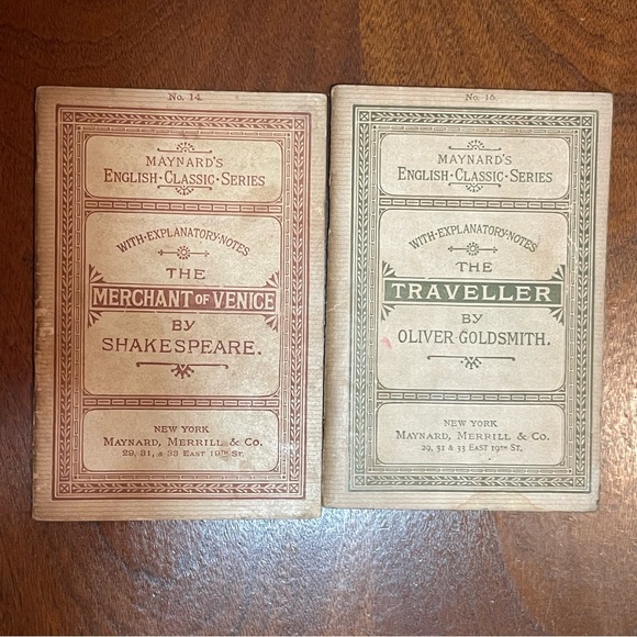 Maynard’s English Classic Series Lot of 2 - Picture 1 of 2